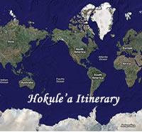 Hokule'a Itinerary
